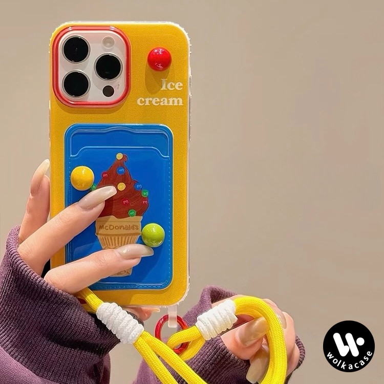 Case HP Untuk IPhone 7Plus XR 11 15 14 12 13 Pro Max 7 8 6S 6 15 14 Plus X XS Max SE 2020 Tas Kartu 