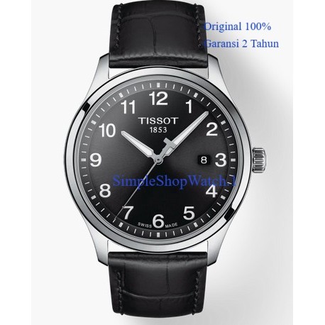 Original 100% Jam Tangan Pria TISSOT T116.410.16.057.00 Gent XL Classic Garansi resmi 2 Tahun