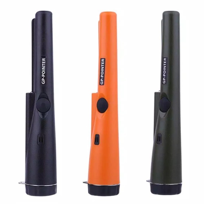 Green GP Pointer Handheld Metal Detector / Detektor Logam