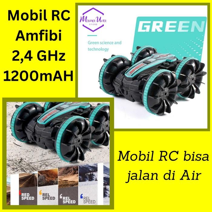 Mobil Remote Control RC Amfibi Stunt Car 2.4 GHz 1200mAh - WSS24