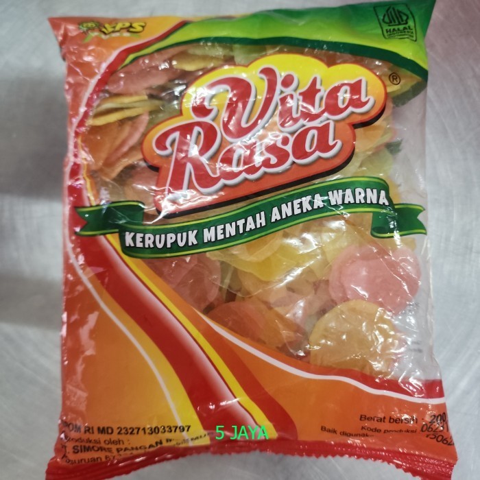 

KERUPUK warna vitarasa 200gr