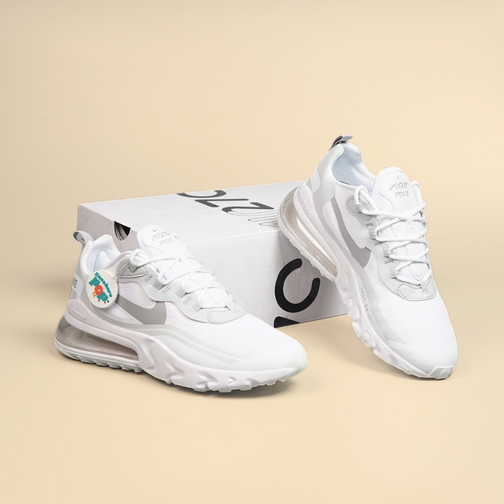 Nike Air Max 270 React White Light Smoke Grey