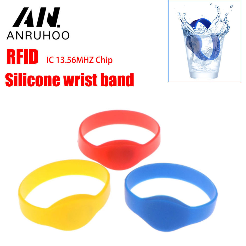 

5/10pcs Rfid Smart Chip Ic Wristband Read-only Access Control Waterproof Label 13.56mhz Authorization Badge Token Non-write Card