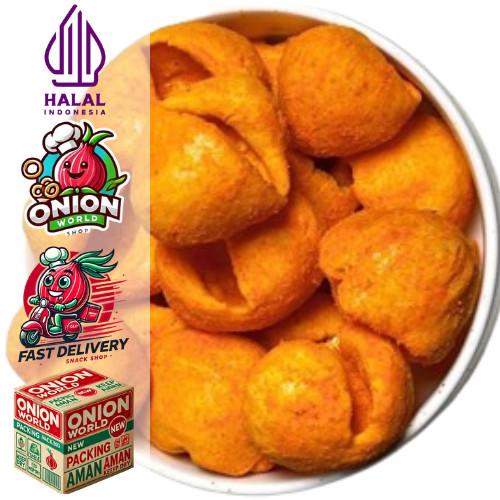 

UWD KERUPUK KERANG RAMBO 1 Kg Cemilan Kerupuk Keong Kerupuk Pedas Aneka Cemilan Pedas Viral