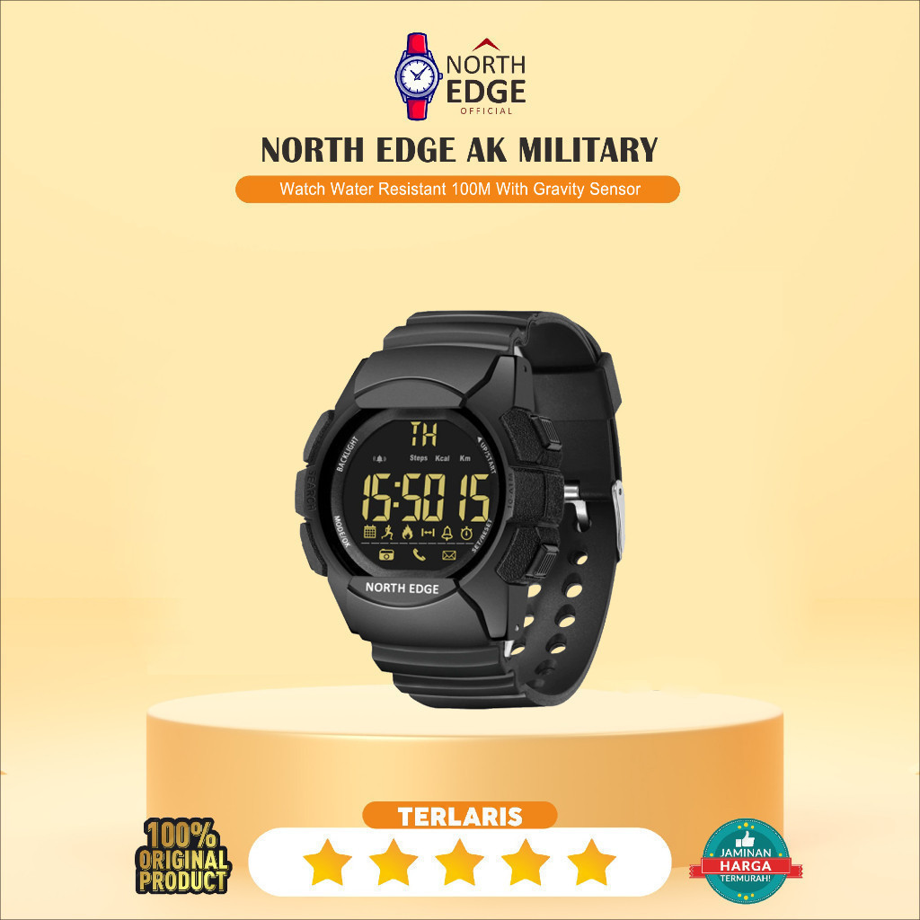 NORTH EDGE AK Jam Tangan Militer