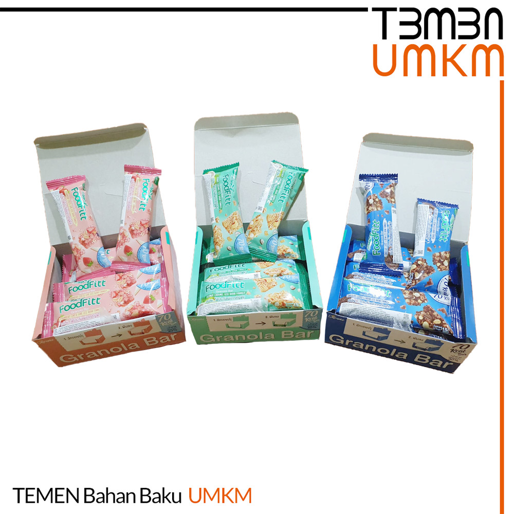 

FoodFitt Granola Bar - Camilan Sehat & Lezat