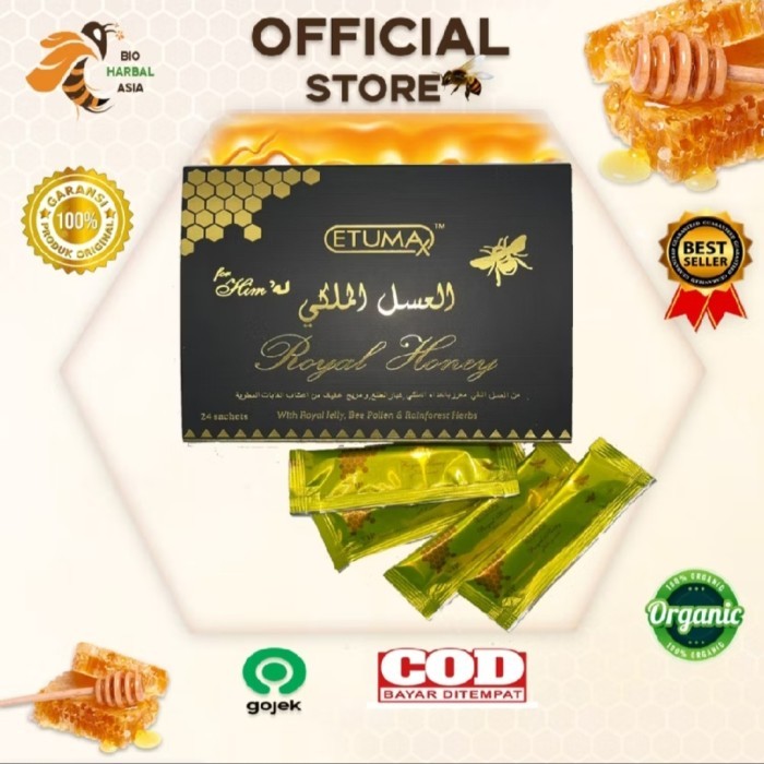 

Etumax Royal Honey 1 box 24 Sachets