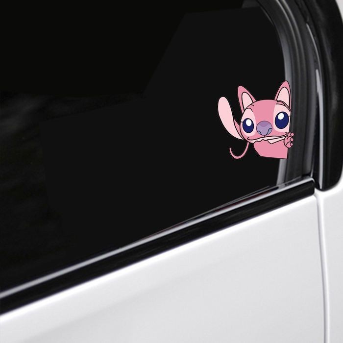 

Stiker Mobil Motor Stitch Angel Lilo Dekorasi Kaca Belakang Jendela Samping Stiker Penutup Goresan