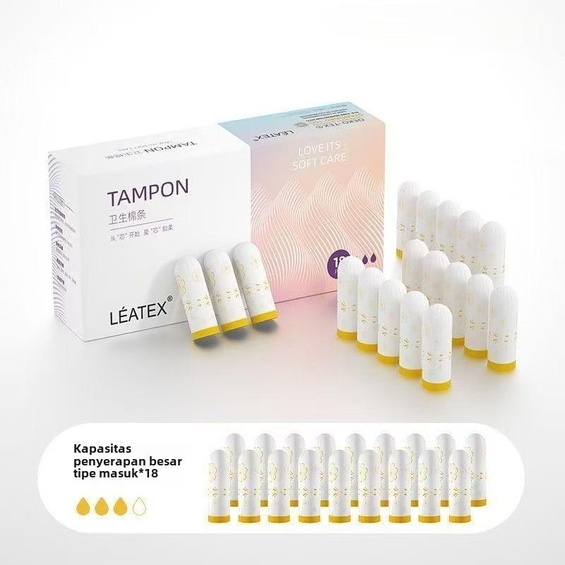 Tampon LEATEX tampon menstruasi tampon menstruasi tampon sanitasi tampon menstruasi Swab Berenang Pe