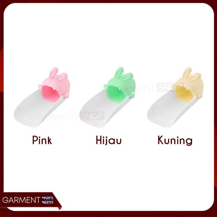 Penyambung Kran Cuci Tangan Wastafel Silikon Karakter Lucu Pemanjang Kran Faucet Extender - RANDOM