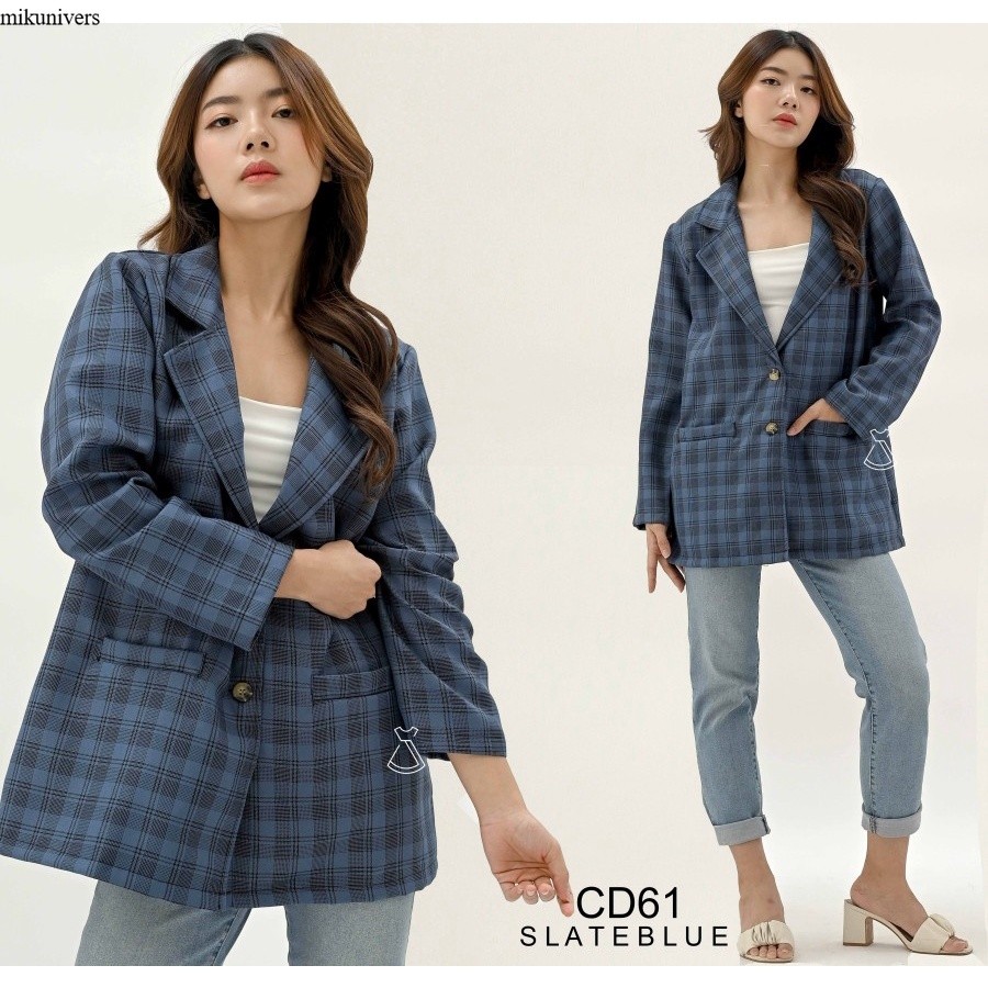 blazer wanita jumbo Blazer zara Cardigan Wanita Blazer Wanita Outer wanita kekinian Blazer Wanita Ko