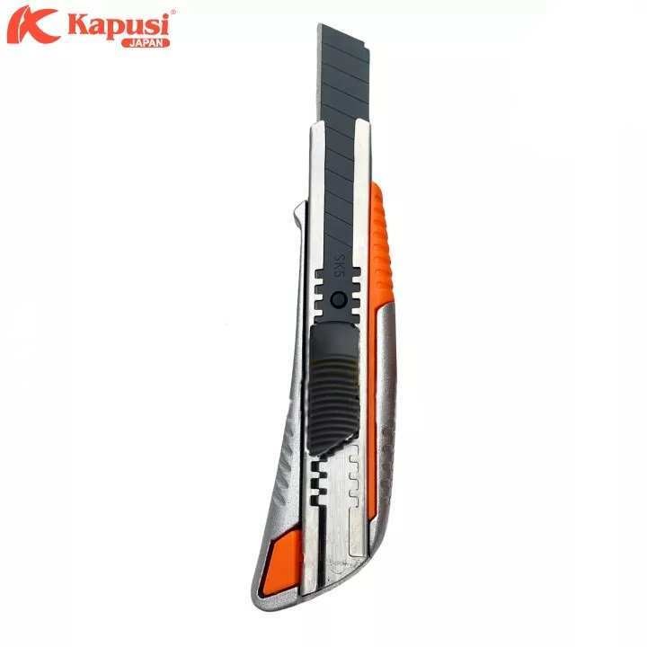 

Cutter body besar silver Kapusi Type K-8743 Kuat dan berkualitas/Cutter Kapusi/Pisau ukir