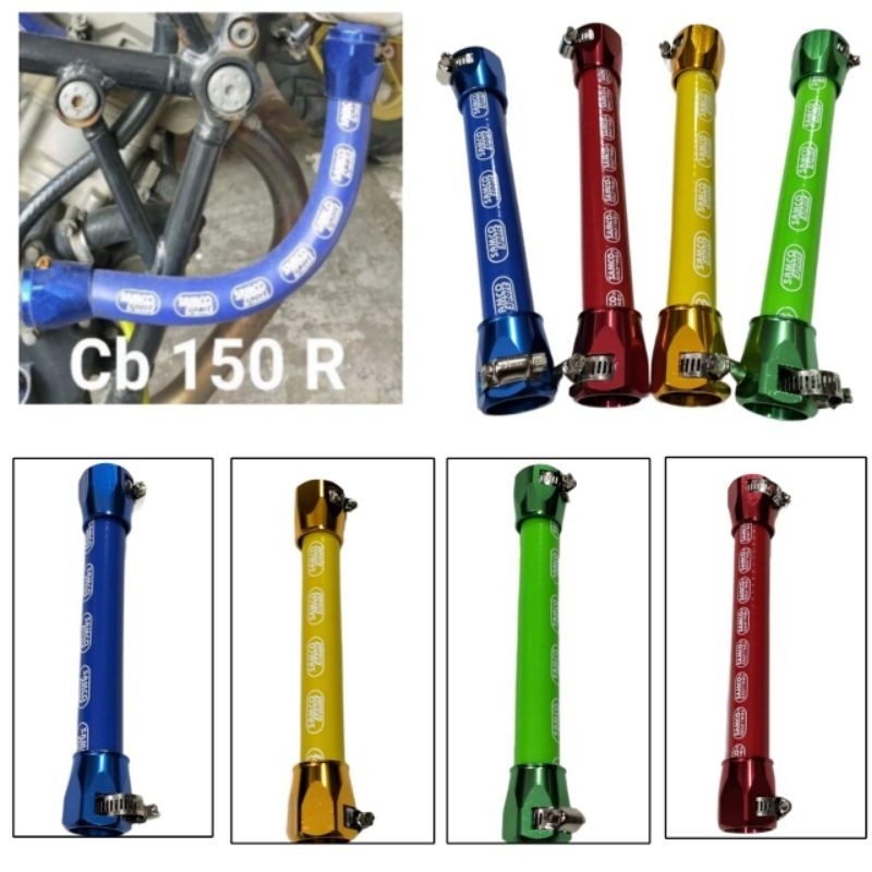 SELANG RADIATOR SAMCO SPORT PLUS KLEMAN SAMCO BAGIAN BAWAH NINJA R NINJA RR DAN SS