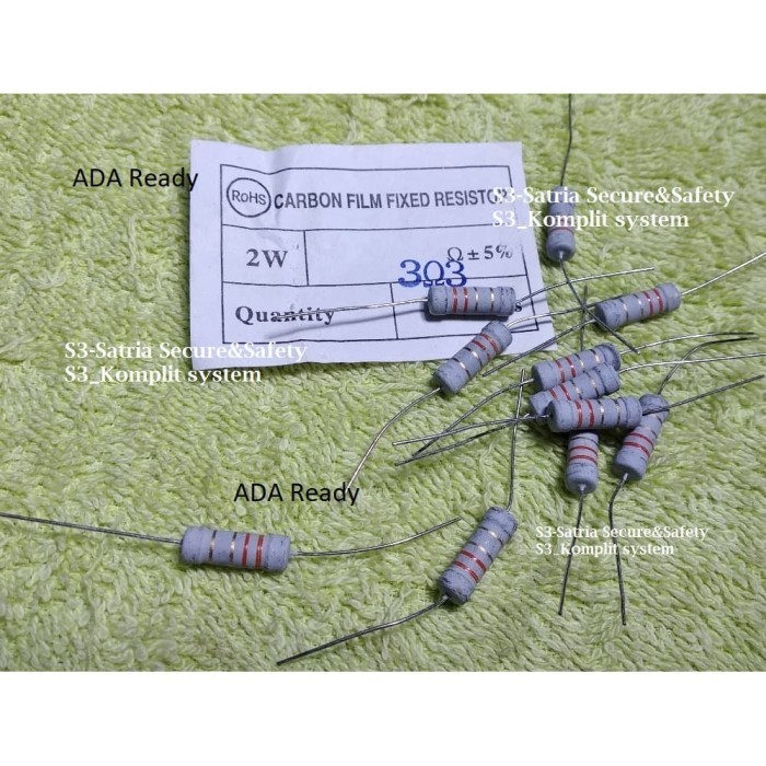 R 2W 3,3 ohm 3.3 Resistor 2watt 3,3ohm 3.3ohm 2 W watt