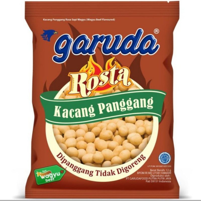 

Garuda rosta kacang panggang rasa Wagyu beef 100 gram - ABO