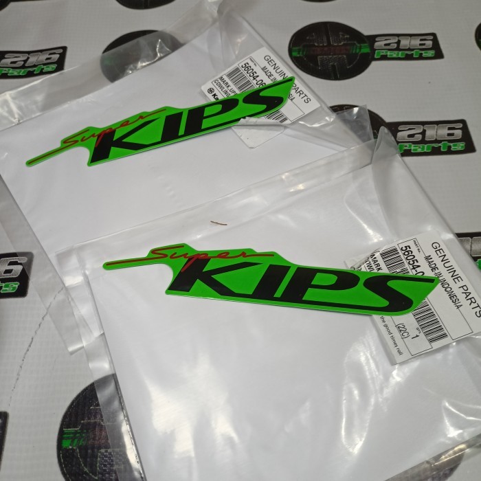 Stiker setiker striping Super kips Hijau SE Ninja RR old SE Original