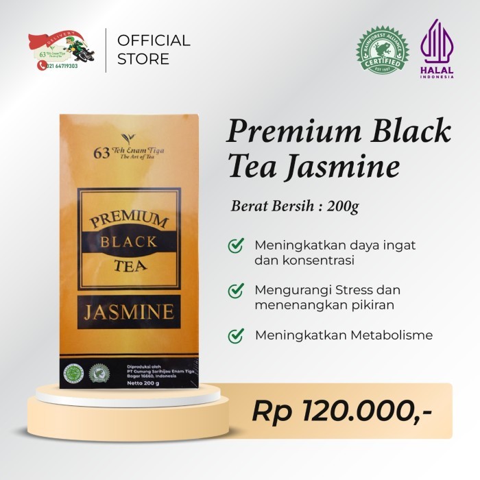 TEH 63 Premium Black Tea Jasmine