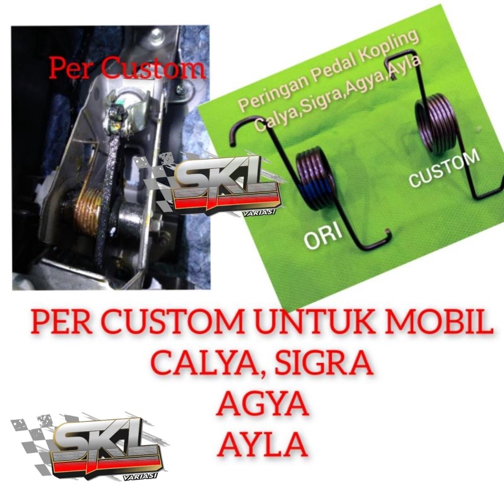 PUJEGANSHOP Peringan Kopling Pengenteng Kopling Calya Sigra Agya Ayla Per Torsi Per Pedal Custom