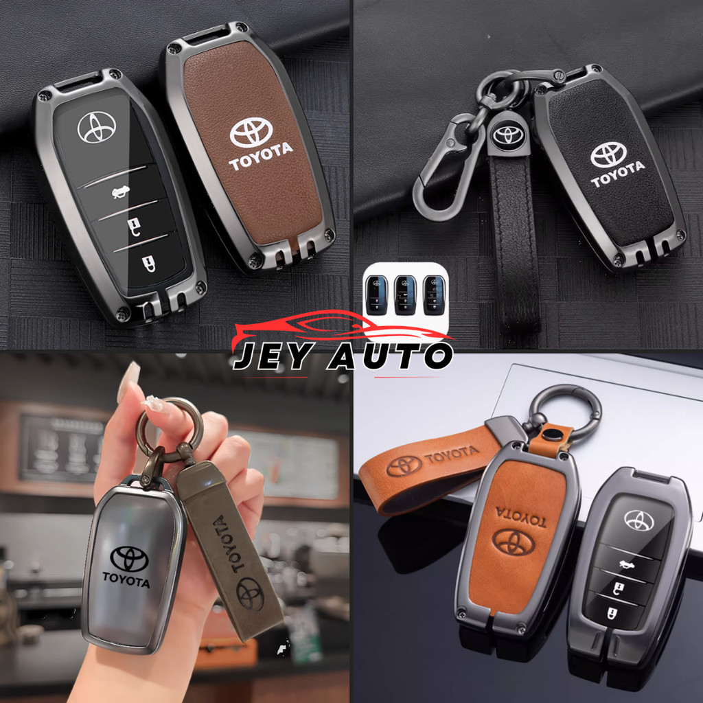 Casing Kunci Zenix & Fortuner 2 & 3 tombol / sarung kunci Fortuner / sarung kunci zenix 3 tombol