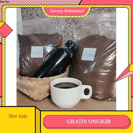 

【SAVORY】DISKON!! (PRODUK C) KOPI BUBUK ROBUSTA 500 GR - EKONOMIS, HARUM NIKMAT