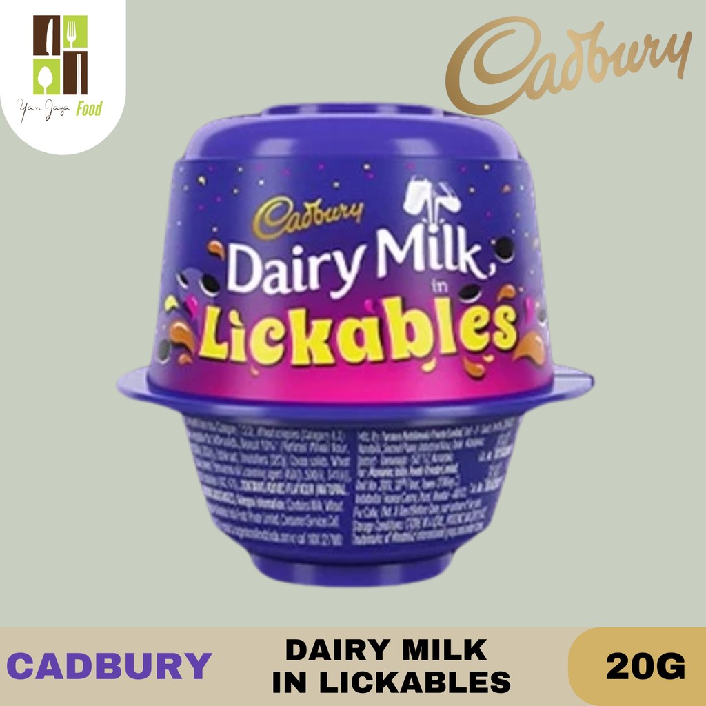 

Cadbury Dairy Milk Lickables / Coklat Kemasan Cup 20g