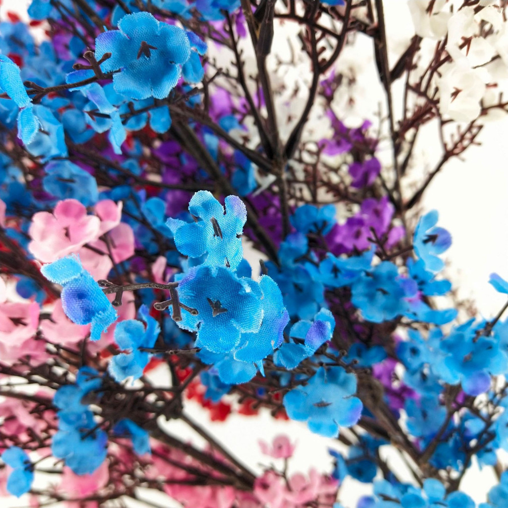 Bunga Plastik Artificial Blossom Bunga Sakura Mini Untuk Hiasan dan Buket BG68