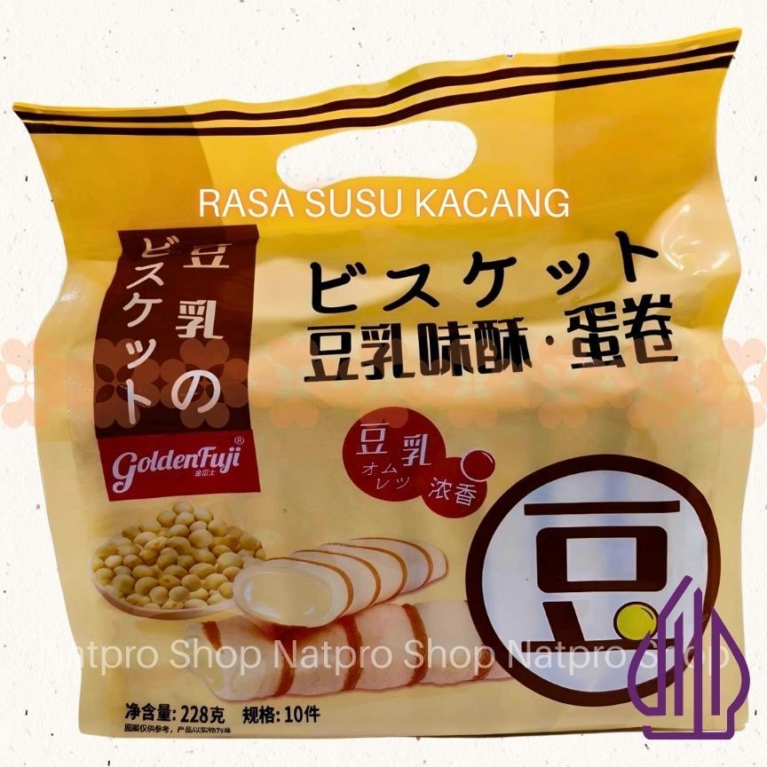 

Golden Fuji Egg Roll Kue Semprong Snack Impor Kue Gulung