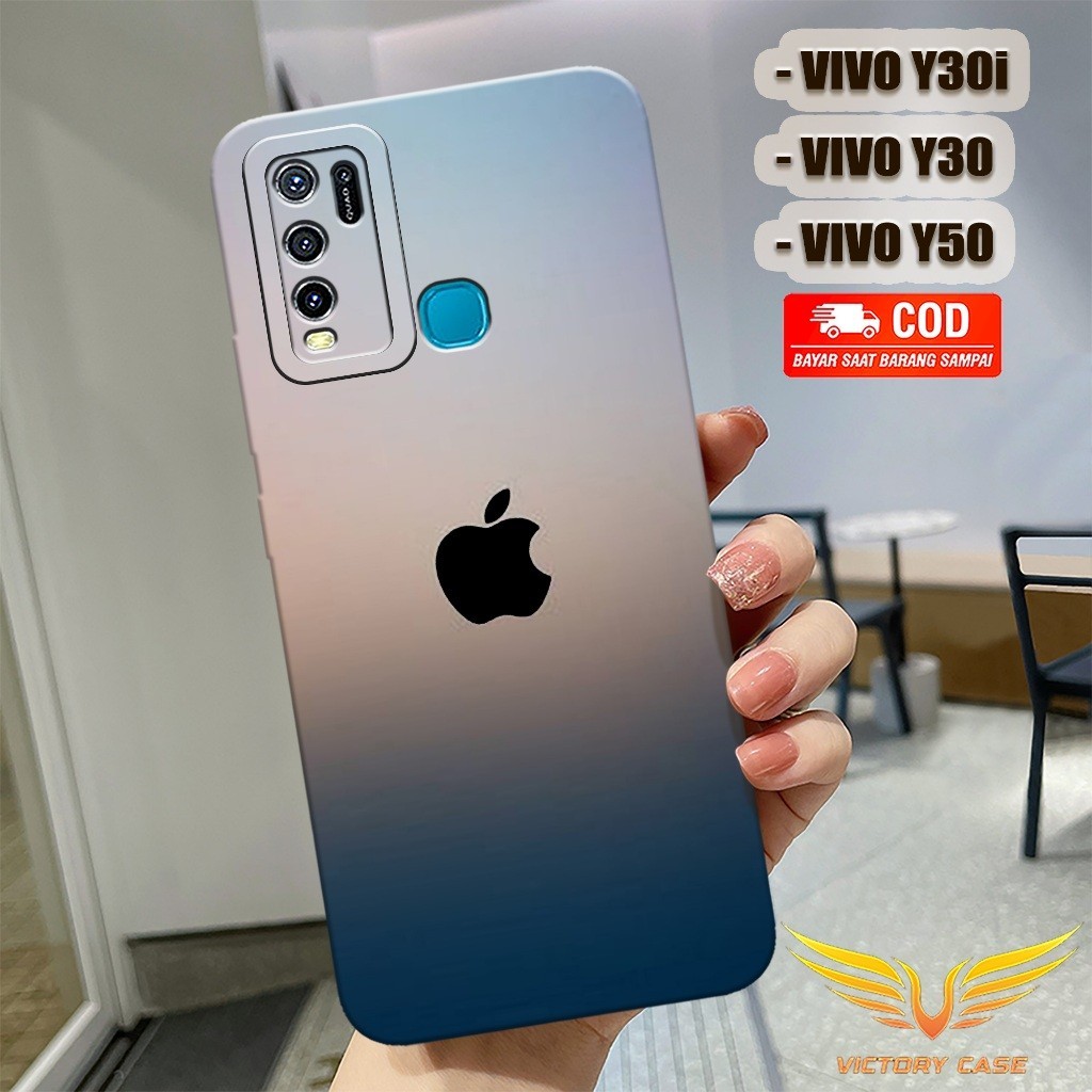 New Branded Case - Softcase Vivo Y30i / Y30 / Y50 Terbaru - Case Hp Vivo Y30i / Y30 / Y50 - Casing V