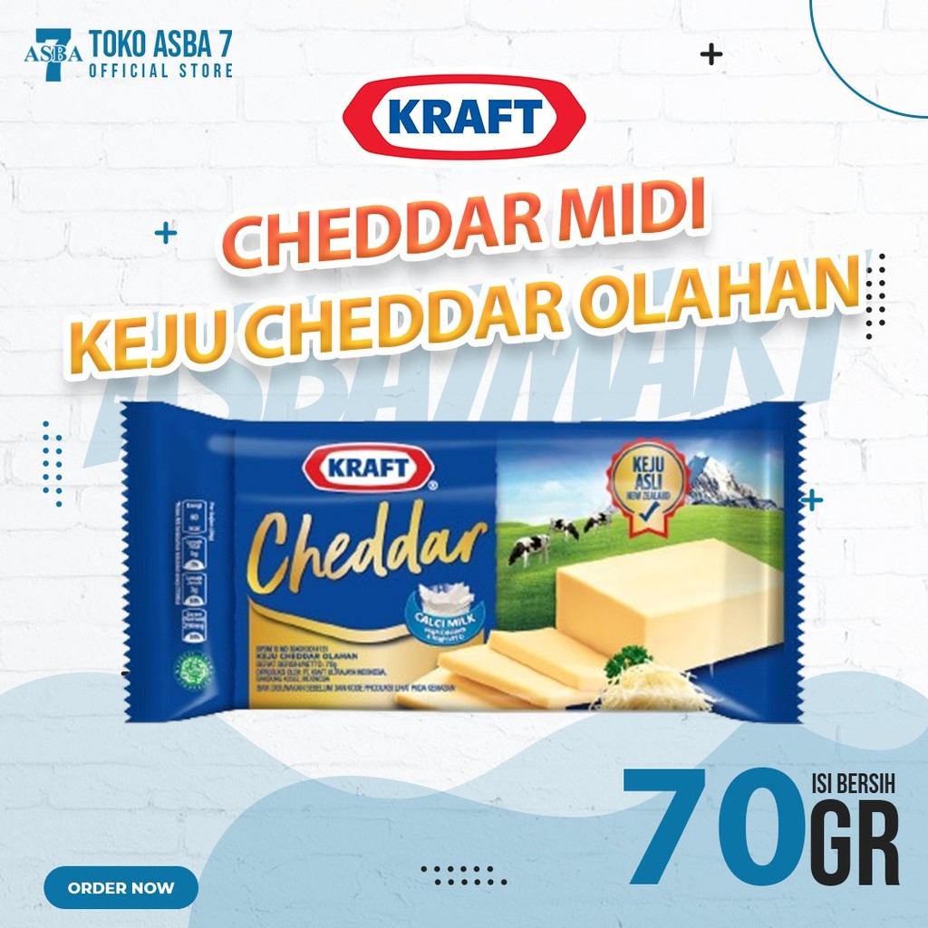 

KRAFT CHEDDAR MIDI 70G