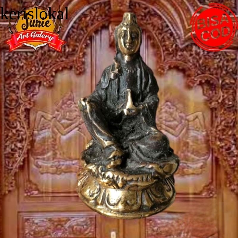 PATUNG DEWI KWAN IM ANTIK KL17