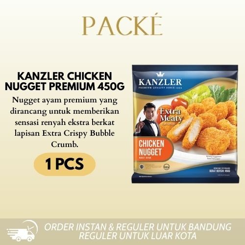 

KANZLER CHICKEN NUGGET PREMIUM 450GR