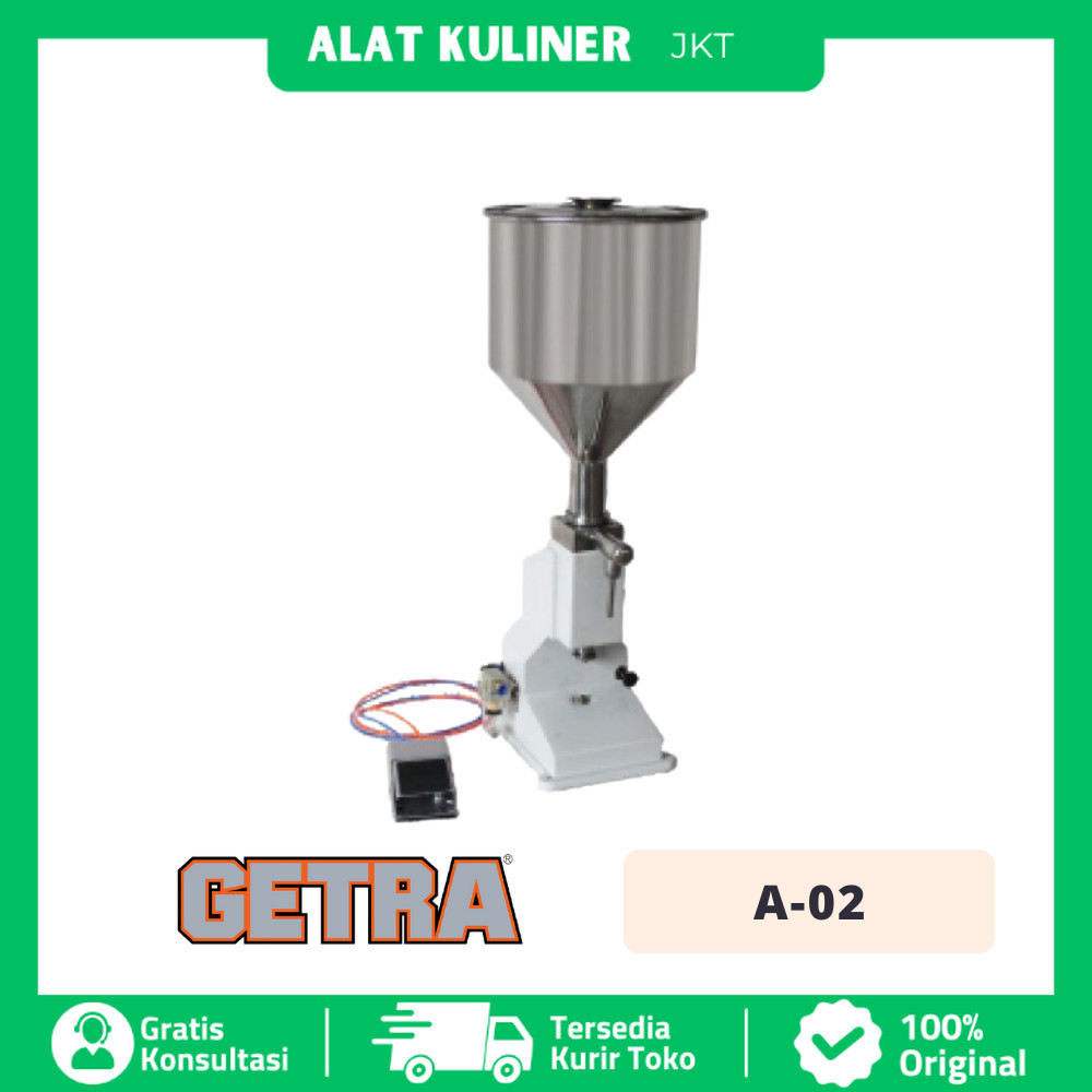 MESIN FILLING GETRA A-02 A 02 MESIN LIQUID FILLER SEMI OTOMATIS