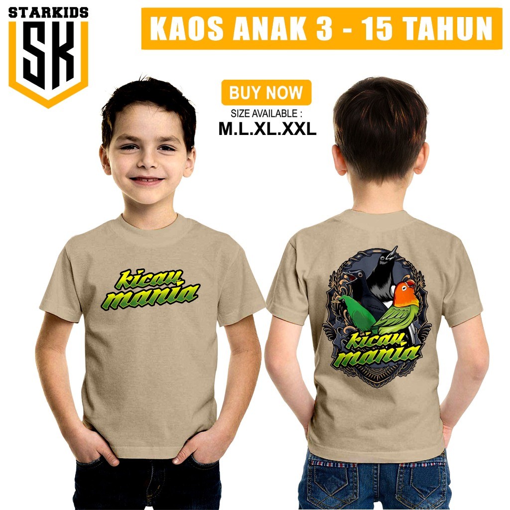 KAOS ANAK BURUNG KICAU MANIA | KAOS BURUNG | KAOS KOMUNITAS | KICAU MANIA | KAOS DISTRO ORIGINAL | B