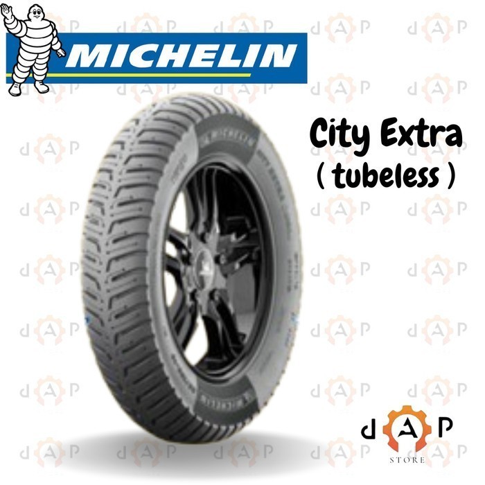 BAN BAN MOTOR MATIC RING 13 MICHELIN CITY EXTRA 130/70-13 TUBELESS