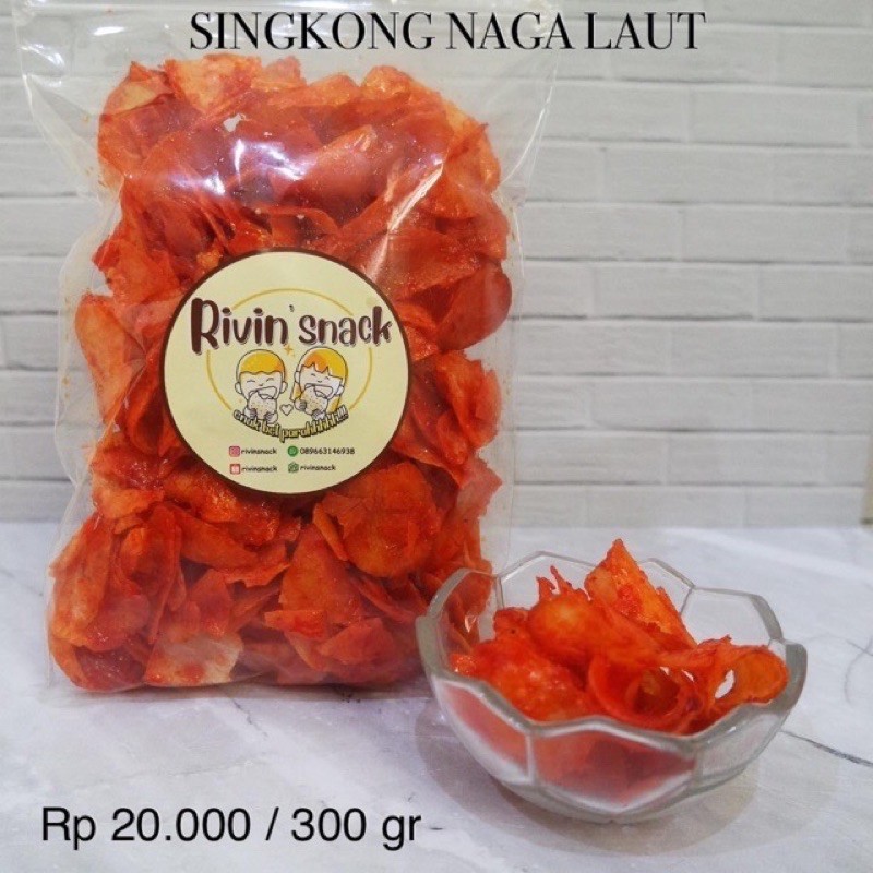 

SINGKONG PEDAS LENGKET 250gr (MERK NAGA LAUT)