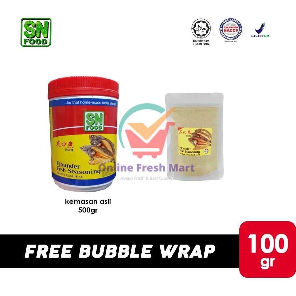 

Kaldu Ikan Bubuk No MSG / Flounder Fish Stock (100 gr) - Online Fresh Mart Denpasar