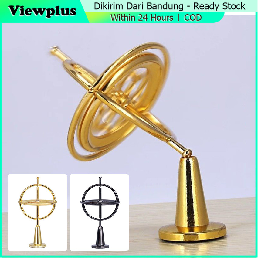 Gyroscope Fidget Spinner Metal Gyro Toy Anti-Gravity Self-balancing Gyroscope / Permainan Keseimbang