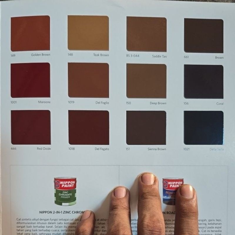Baru Cat Kayu Besi Cat Nippon 1Kg Bee Brand 1000 Nippon Paint 1Kg / 0.9Liter