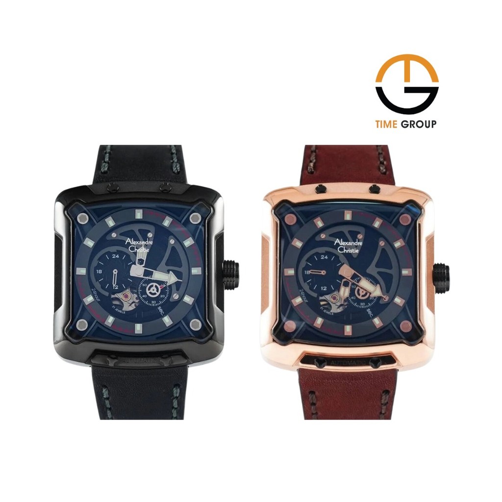 JAM TANGAN WANITA ALEXANDRE CHRISTIE AC3030 AC 3030 MAL LEATHER
