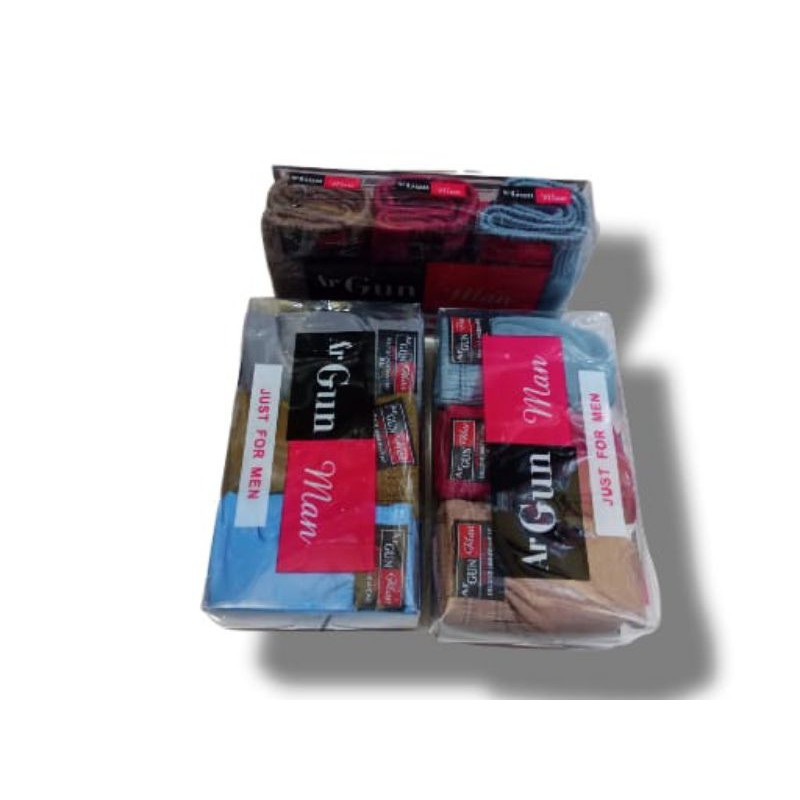 Isi 3 Pcs - Sempak Cowok Argun Man / JP Man Celana Dalam Pria Dewasa Harga Murah Kualitas Import, CD