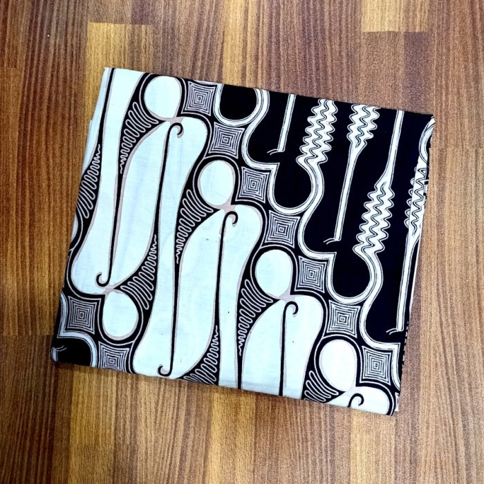 kain batik jarik cap kombinasi motif parang barong