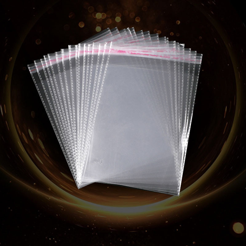 

30 Pieces. Size:12cm*18cm Transparent Self-adhesive Plastic Pulp Bag OPP, Holiday, Wedding, Evening, Gift Bag, Jewelry Packaging