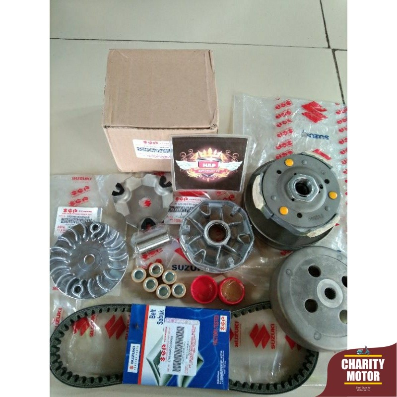 Paket Komplit Cvt Suzuki Spin 125 Spin