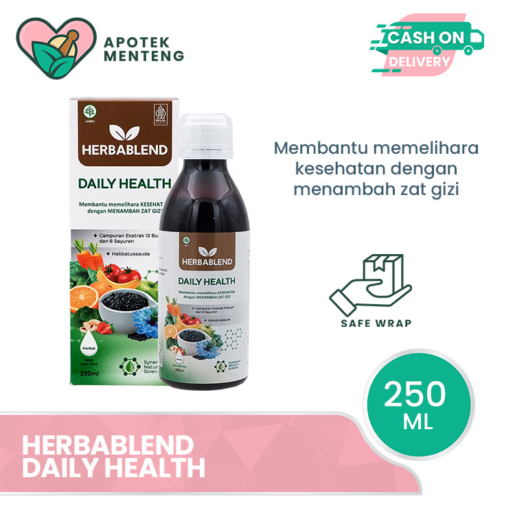 

Herbablend Daily Health 250 mL - Memelihara Kesehatan Tubuh