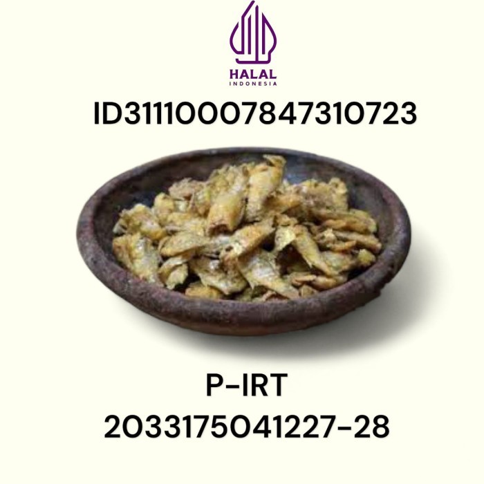 

✨TERLARIS -baby fish crispy 500 gr