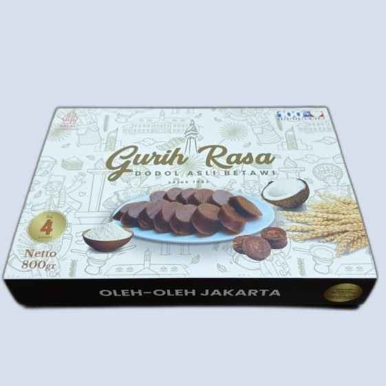 

✨TERLARIS -parsel ramadan dodol betawi isi 4 lonjor 20cm×14 cm×3cm -