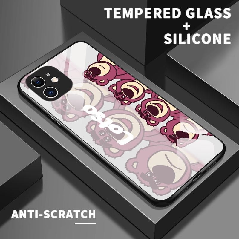 Casing For Xiaomi 12 Lite Mi 11 Lite 11 Lite 5G 11 Lite 5G NE Casing Kaca Kaca Slikon Belakang Lucu 