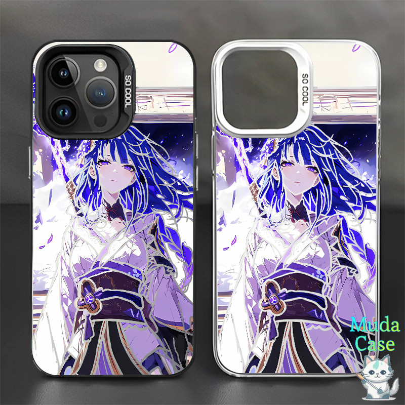 VIVO Case Genshin impact Raiden Shogun Case VIVO Y02 Y10 Y100 Y78 Y27 Y35 Y20 S16 Y03 Y32 Y17 Casing