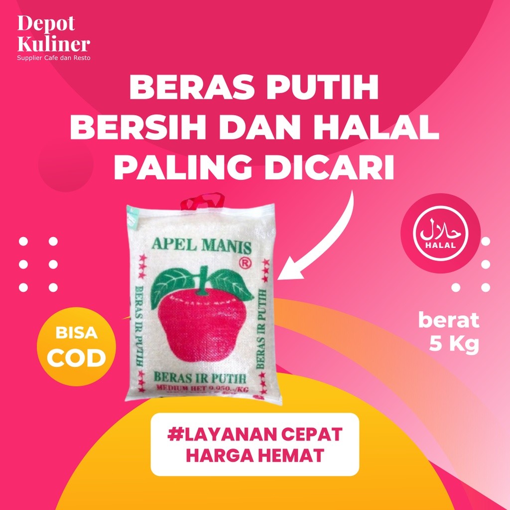 

Depot Kuliner - Beras Apel Manis 5 Kg