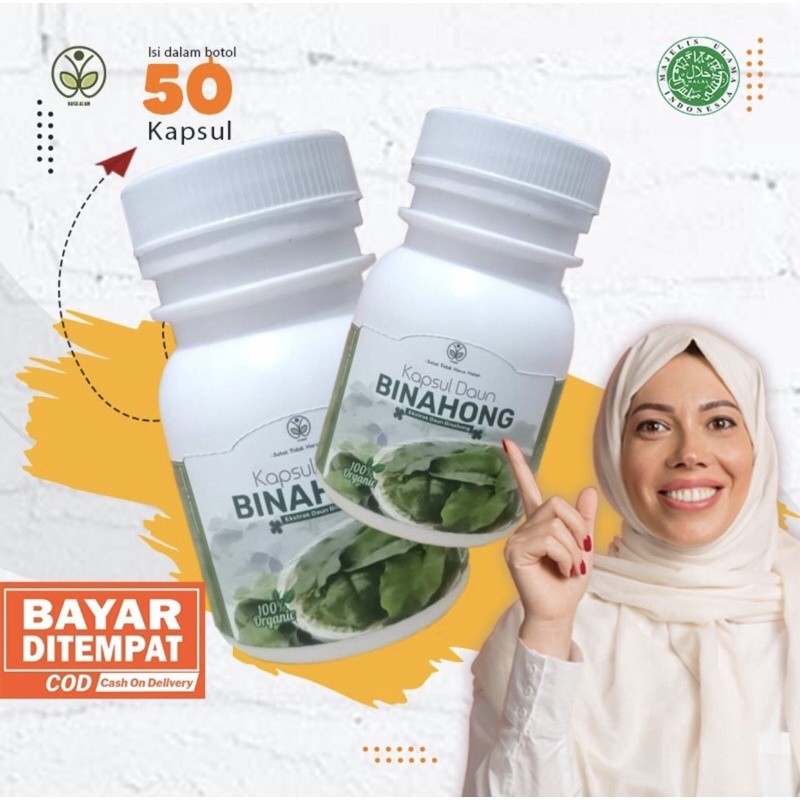 

Kapsul Ekstrak Bubuk Daun Binahong Obat Herbal Gatal Alami Asli Murah